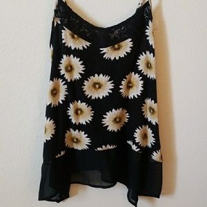 Xs floral tank